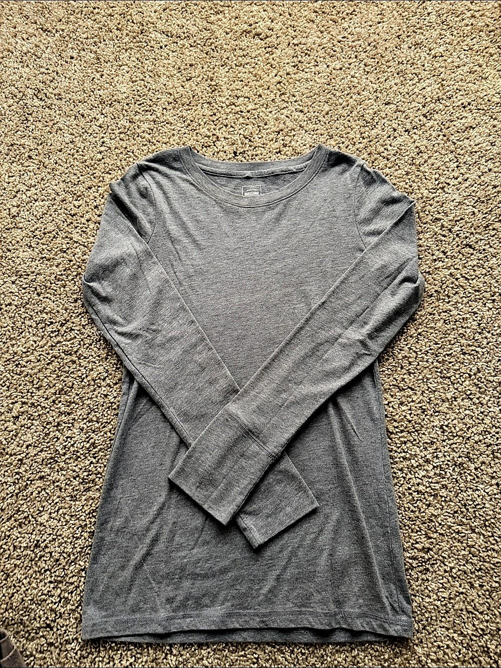 Mossimo Supply Co Casual Tee Gray Tee